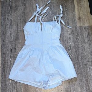 Corset detail romper